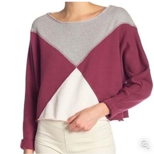 Free People Montauk Cropped Pullover